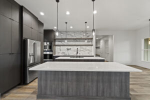 Ascent Custom Home - Double Island Kitchen- Idaho Impact Homes - Boise, Idaho