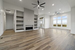 Ascent Custom Home - Living room - Idaho Impact Homes - Boise, Idaho