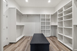 Ascent Custom Home Custom Primary Closet- Idaho Impact Homes - Boise, Idaho