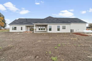 Ascent Custom Home Rear Exterior Image - Idaho Impact Homes - Boise, Idaho