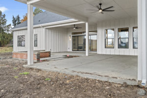 Ascent Custom Home Large Covered Patio- Idaho Impact Homes - Boise, Idaho