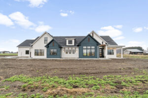 Ascent Custom Home Front Exterior Image - Idaho Impact Homes - Boise, Idaho