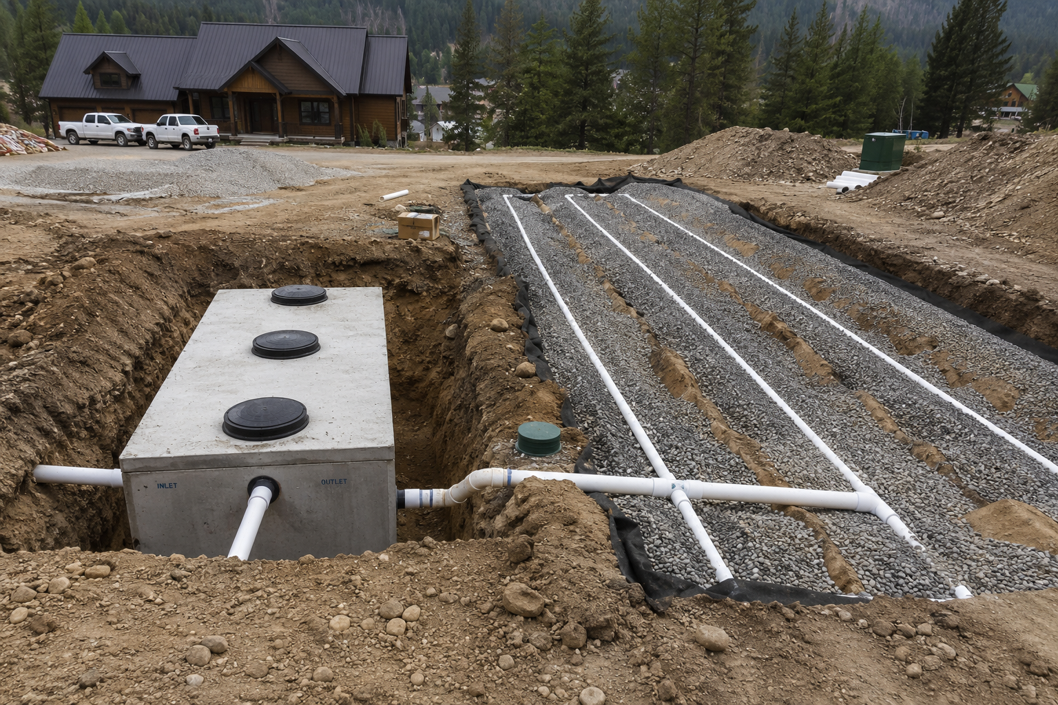 eptic Systems in Idaho for acreage home sites